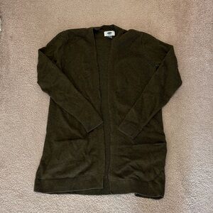 🚨 LAST CHANCE Old Navy Olive Green Knit Cardigan